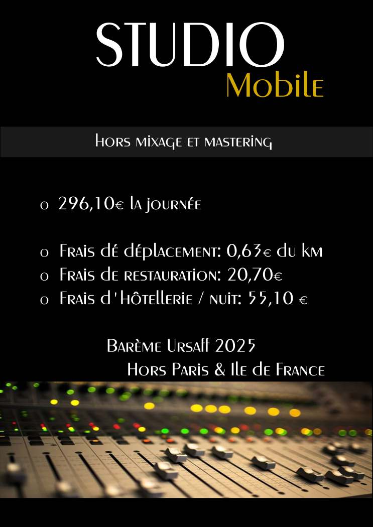 Lo cranc studio mobile tarif